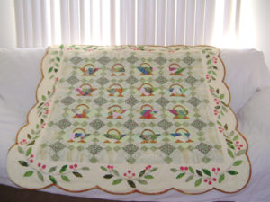 Appliqué quilt